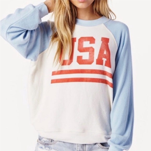 Wildfox USA baggy beach jumper - Picture 1 of 4